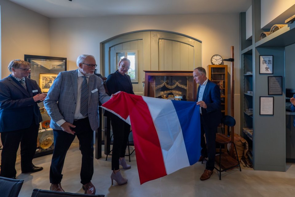 Opening Oranjetentoonstelling in de Dakpannenfarbiek, 30 sep. 2023